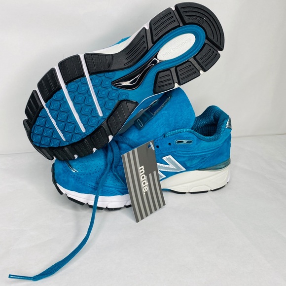 New Balance Women's W990LB4 Lake Blue Running Shoe - Picture 5 of 8
